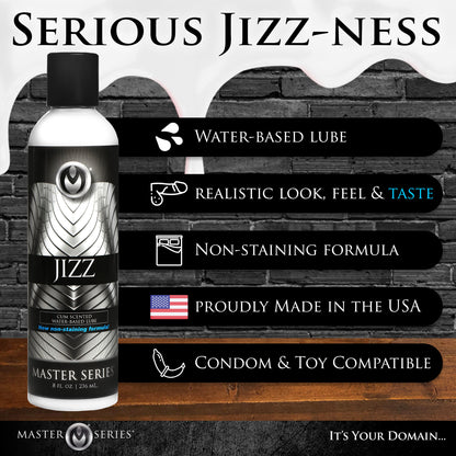 8oz Jizz Cum-Scented Lube