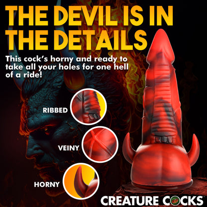 ***Only 19.95*** Horny Devil Demon Silicone Dildo