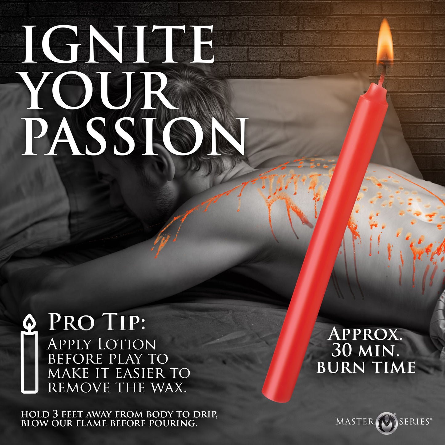 Drip Sensation Scraper and Waxplay Candle Set