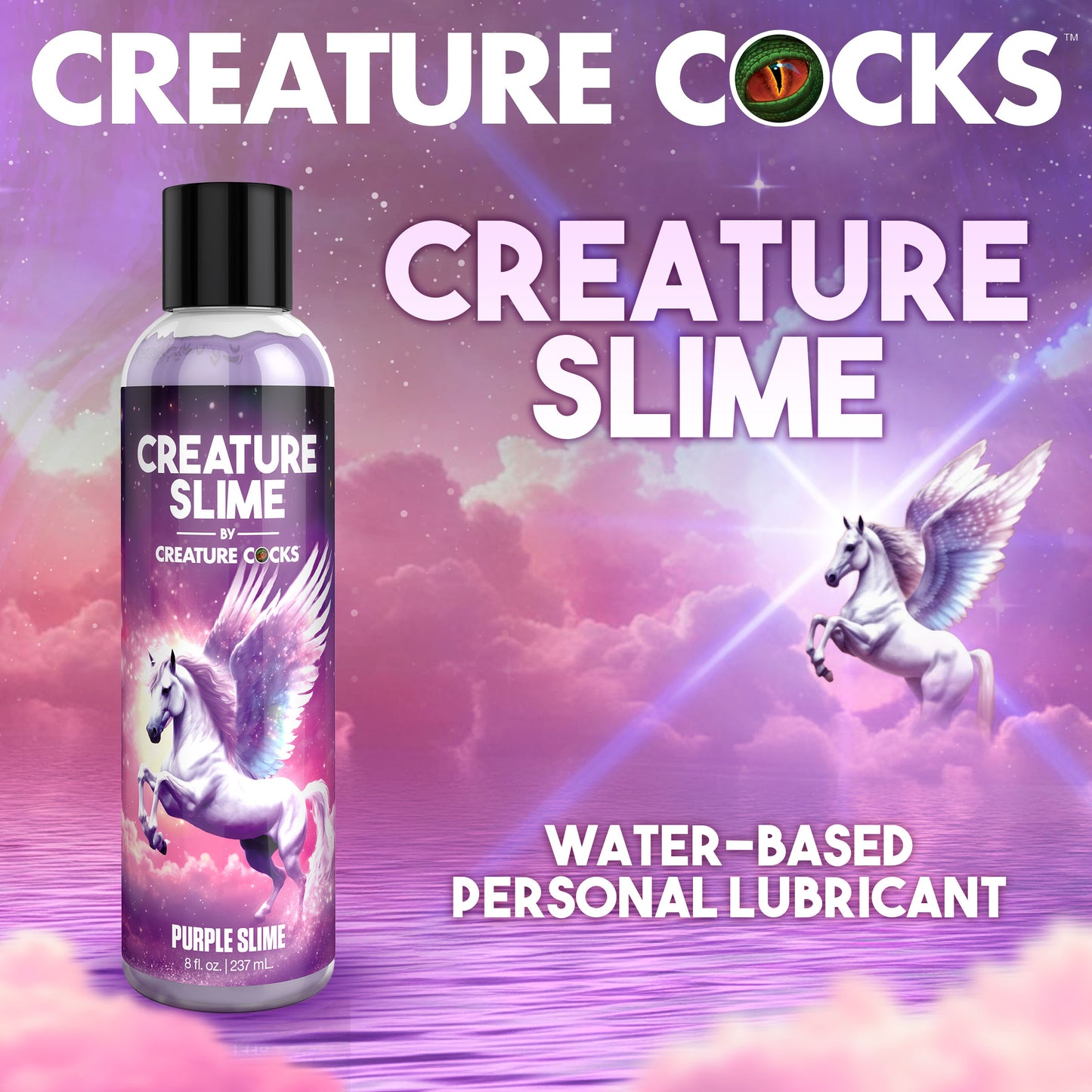 Purple Creature Slime Water-Based Lubricant