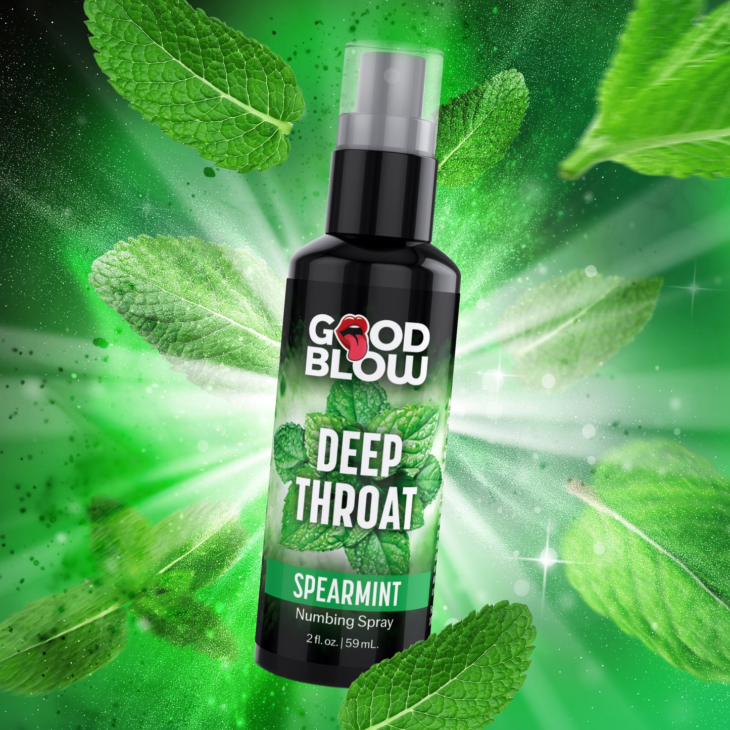 Deep Throat Mint Numbing Spray