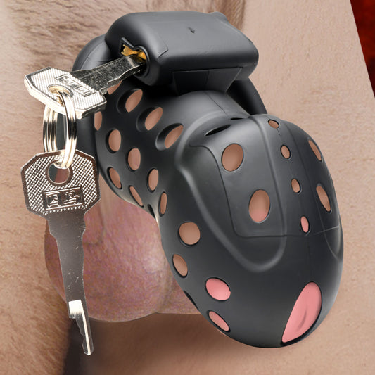 The Lock Down Chastity Cage