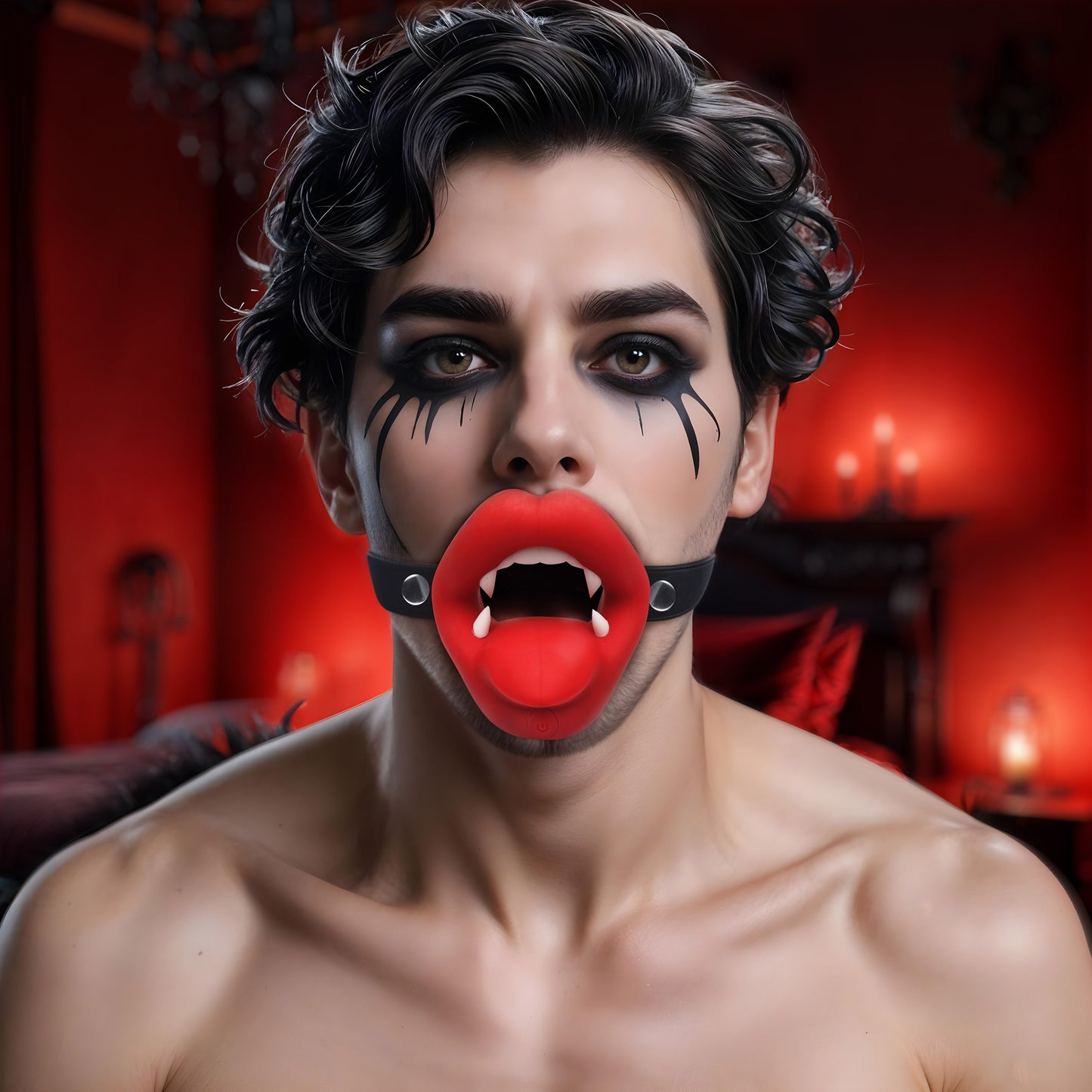 Vampire Vibrating Mouth Gag