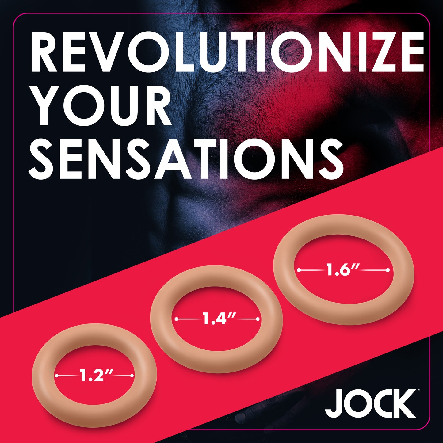 Discreet Silicone Cock Ring Set