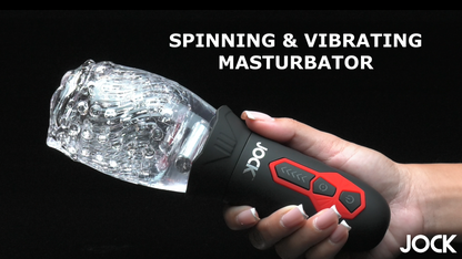 Spinning and Vibrating Masturbator