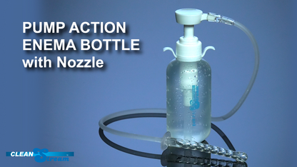 Pump Action Enema Bottle with Nozzle