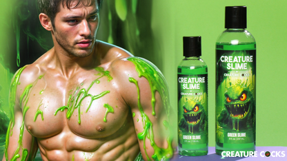 Green Creature Slime Water-Based Lubricant