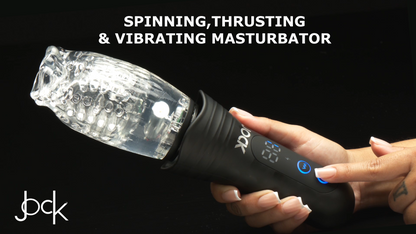 Spinning, Thrusting and Vibrating Masturbator