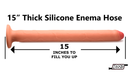 15" Thick Enema Hose