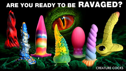 Glowzilla Glow-In-The-Dark Silicone Dildo