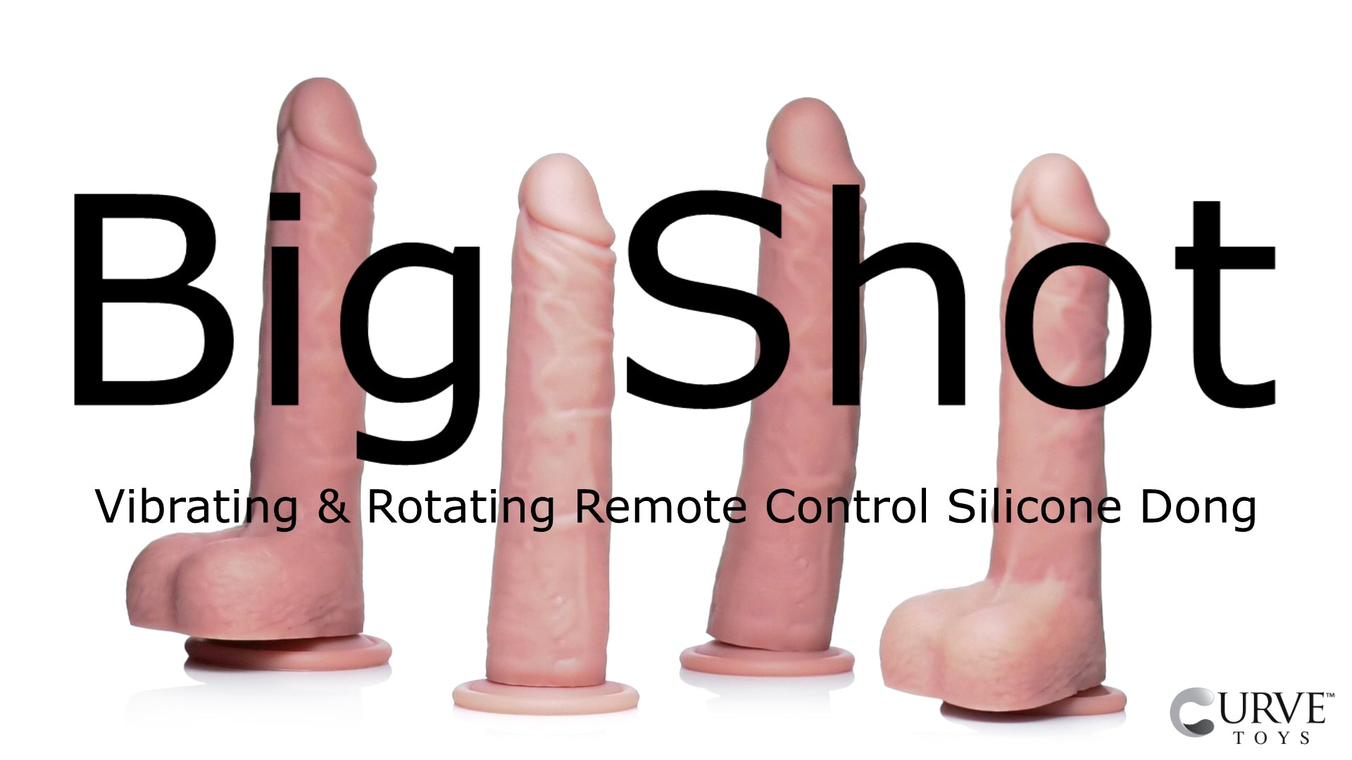 Vibrating and Rotating Remote Control Silicone Dildo – Boyzshop